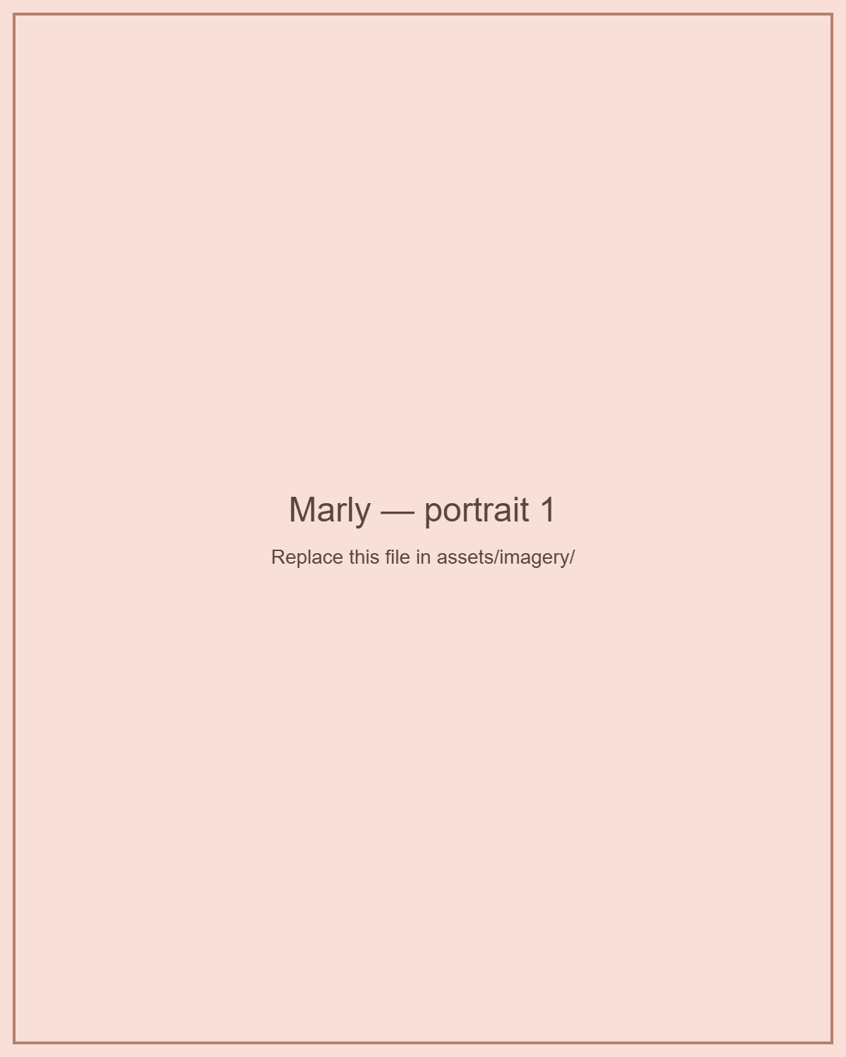 Marly, Lead Therapist